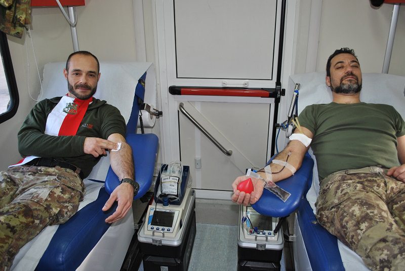 Brigata Sassari donazione sangue