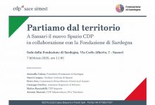  Partiamo dal territorio: A Sassari il nuovo Spazio CDP, in collaborazione con la Fondazione di Sardegna