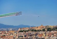  Frecce tricolore a Cagliari, le foto