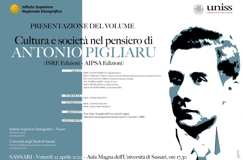  All’Università di Sassari la presentazione del volume “Cultura e società nel pensiero di Antonio Pigliaru”