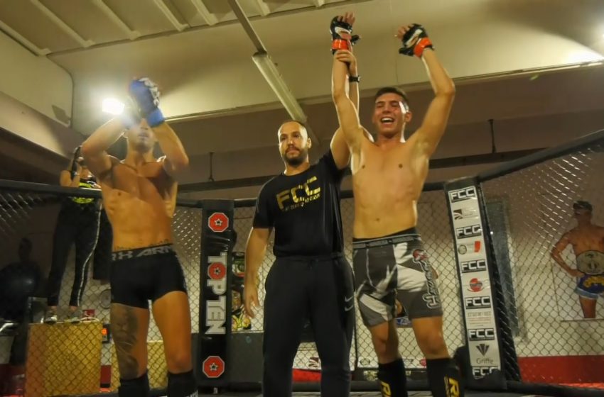  Il campione italiano di MMA Matteo Dore trionfa al Fight club championship