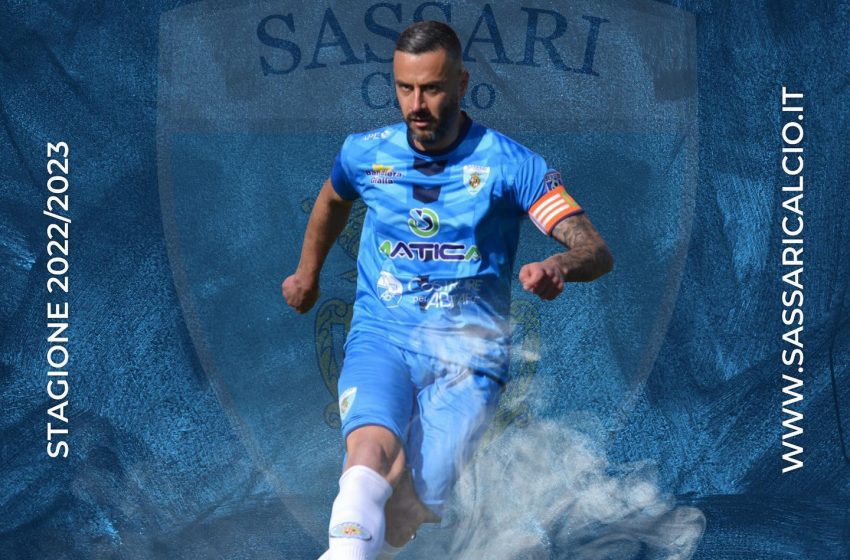  Sassari Calcio Latte Dolce – Per la stagione 2022/23 riconfermato il capitano Marco Cabeccia