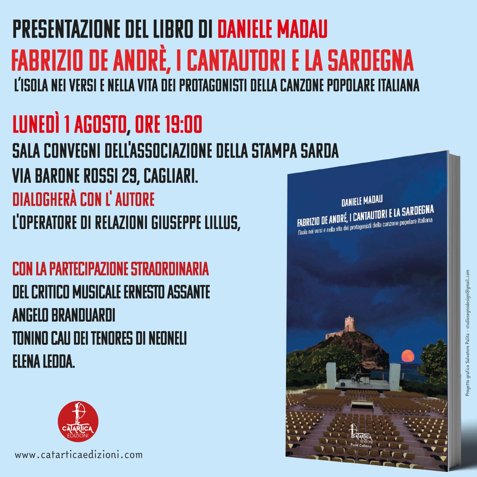 "Fabrizio De André, i cantautori e la Sardegna. L'isola nei versi e nella vita dei protagonisti della canzone popolare italiana"