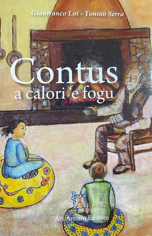 Copertina libro “Contus a calori 'e fogu”