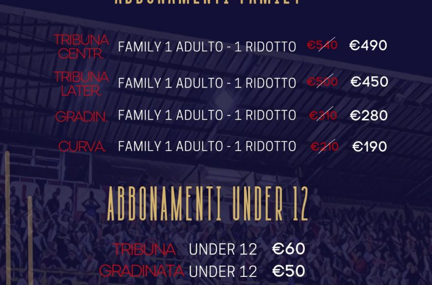  Serie C: campagna abbonamenti Torres 2022-2023