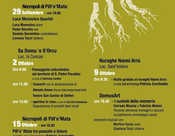  Quartucciu – Alla Tomba dei Giganti di Is Concias passeggiata naturalistica, degustazioni e musica