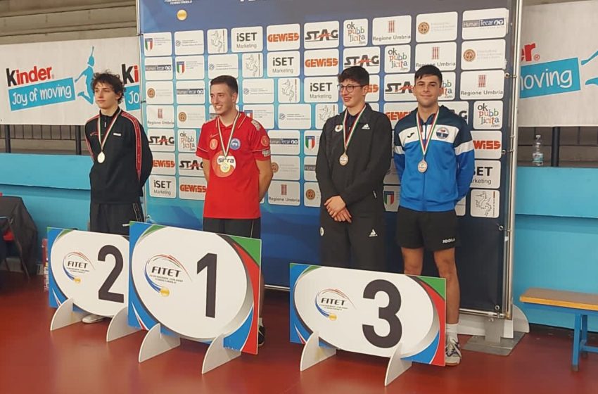  Tennistavolo | Sassari è bronzo nell’Under 21