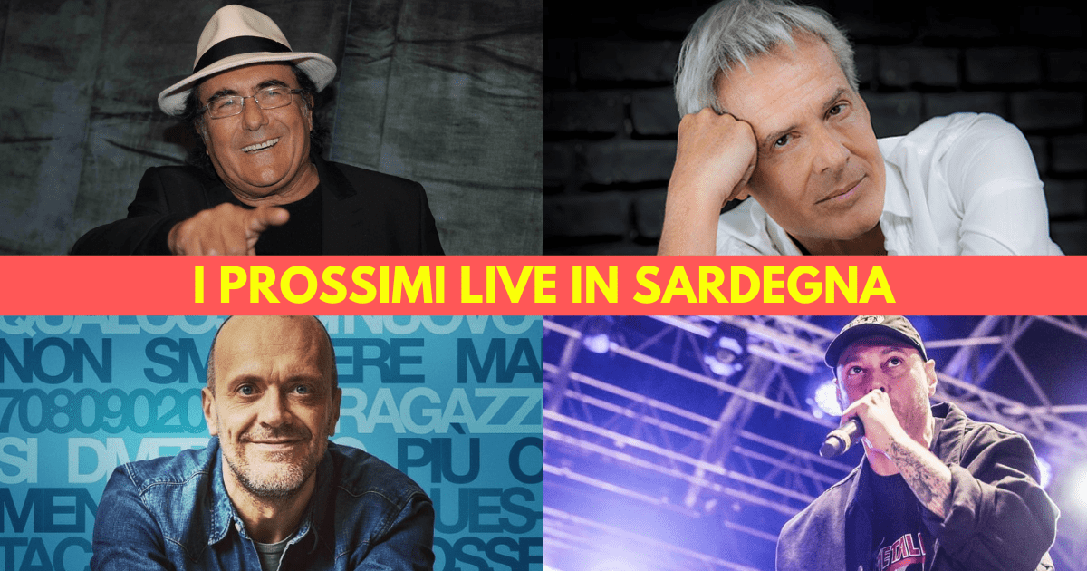 Prossimi concerti in Sardegna