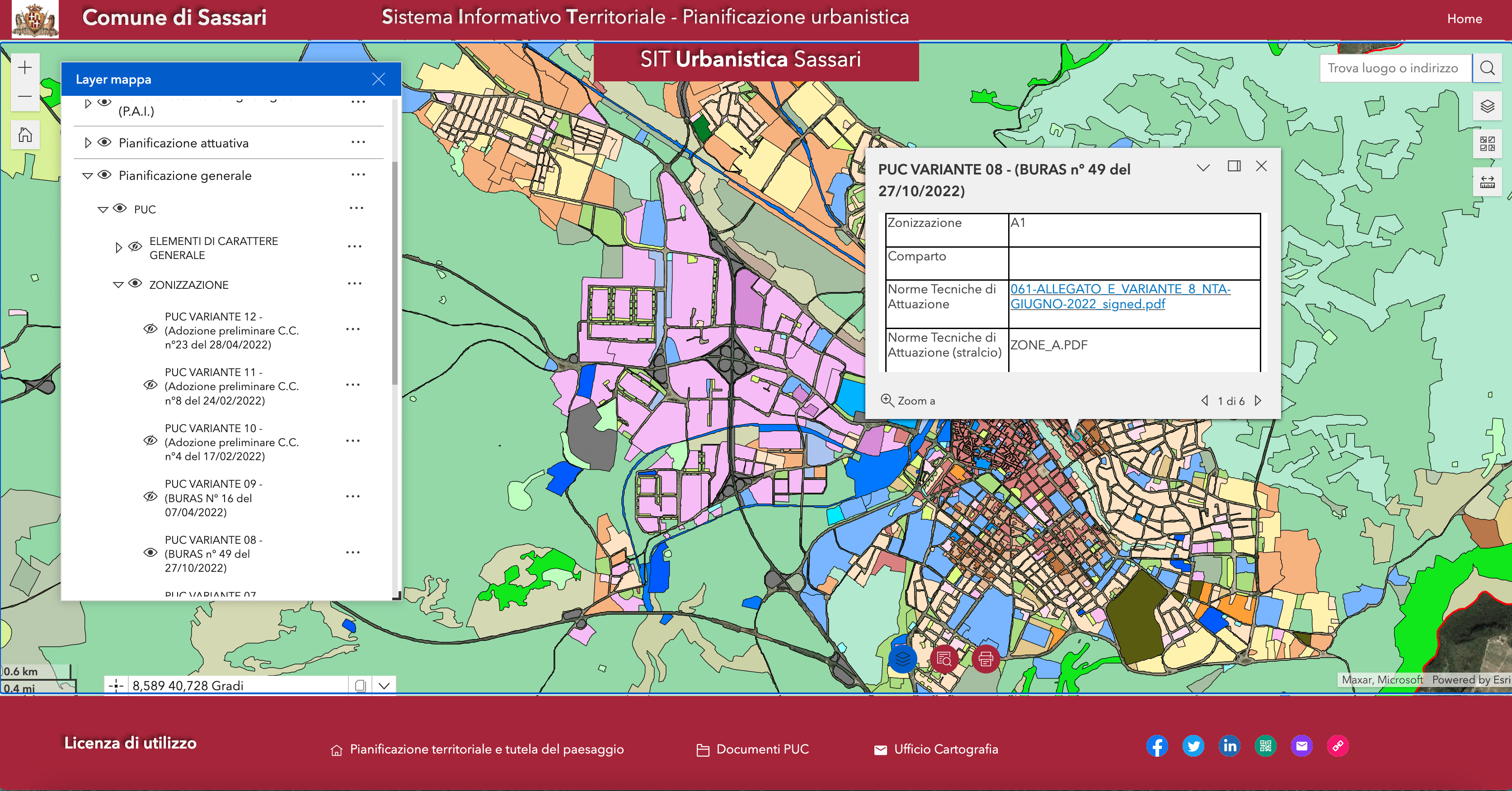 Sistema informativo territoriale