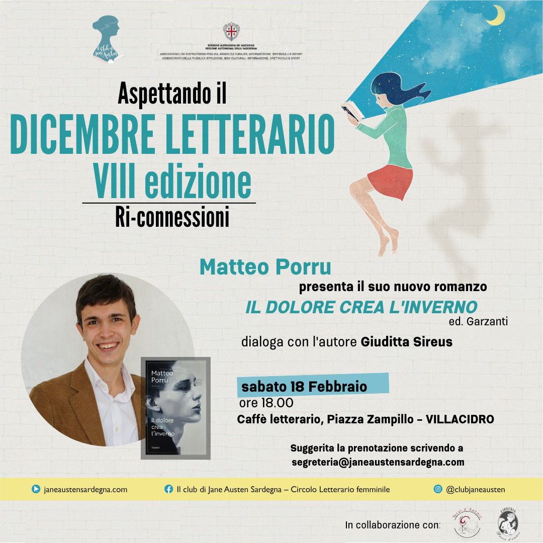 Locandina presentazione libro Matteo Porru