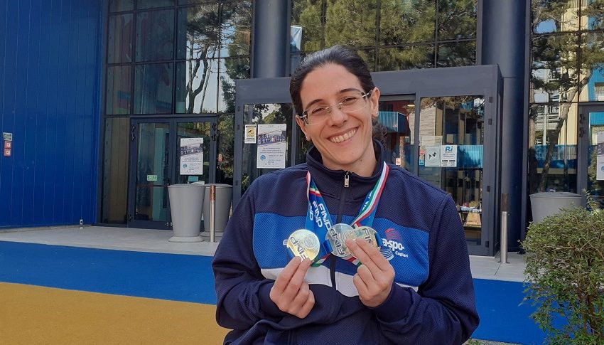  Francesca Secci trionfa agli Invernali di Nuoto Paralimpico