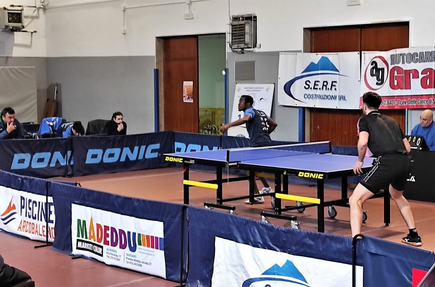  Tennistavolo Sassari | Spareggi in casa per  A2 e B2 maschili