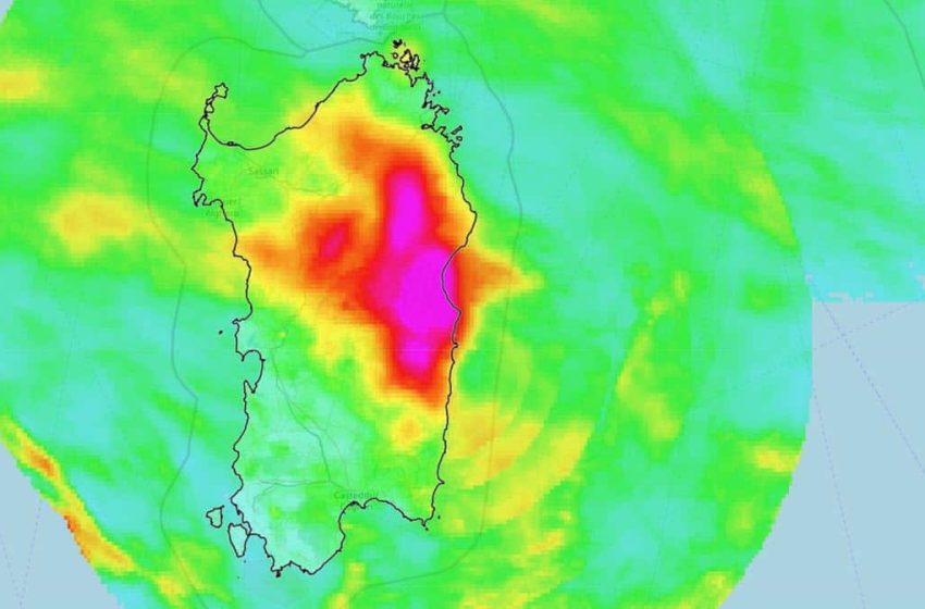  Sardegna – 300 Millimetri di pioggia in meno di 48 Ore