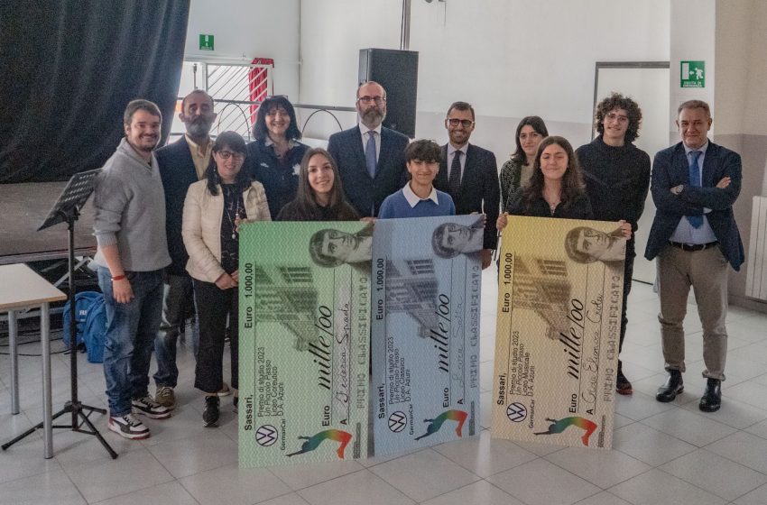  Premiati gli studenti di Sassari con “Un piccolo passo”