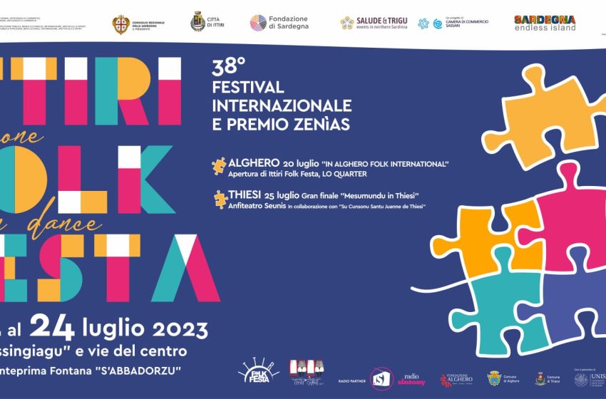  38° Ittiri Folk Festa: dal 20 al 25 con tappe anche ad Alghero e Thiesi