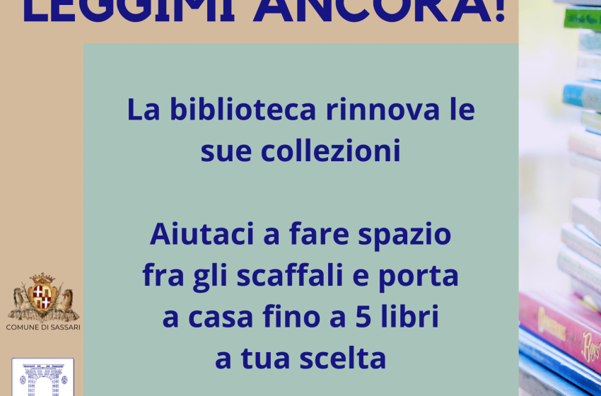  Libri | Sono ancora nuovo “Leggimi ancora”