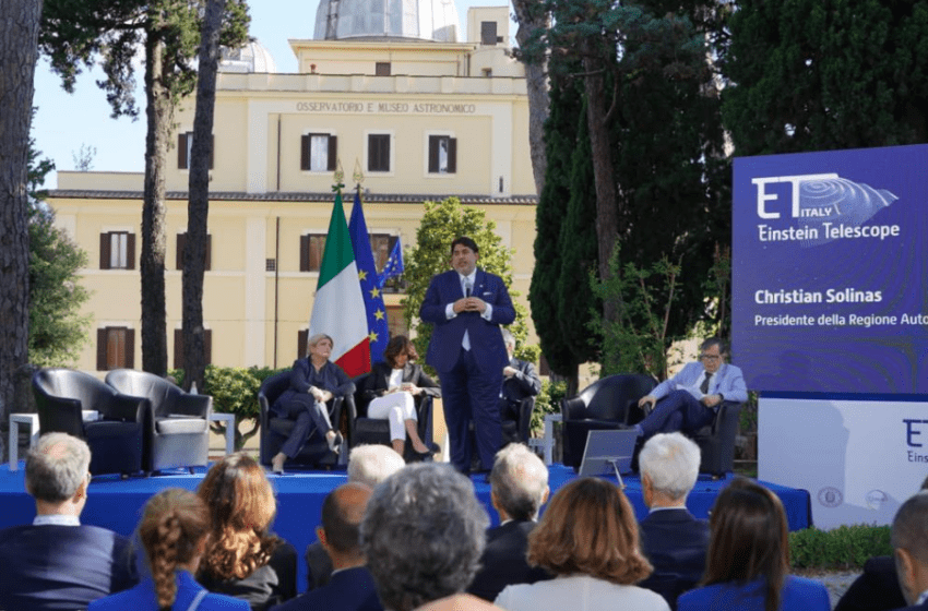  La Sardegna si candida a ospitare l’Einstein telescope