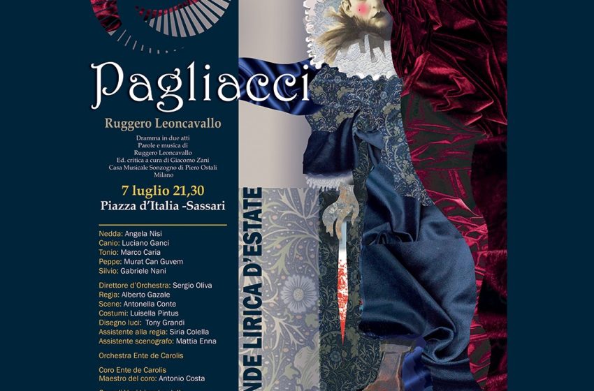  Sassari – “Lirica in piazza”, domani l’opera ‘Pagliacci’ in Piazza d’Italia