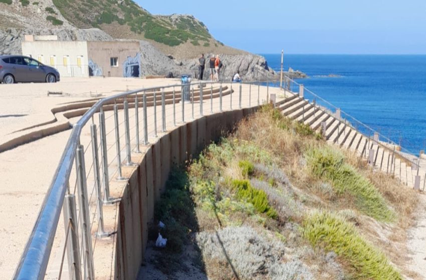  Sassari –  Conclusi i lavori nella gradinata dell’Argentiera