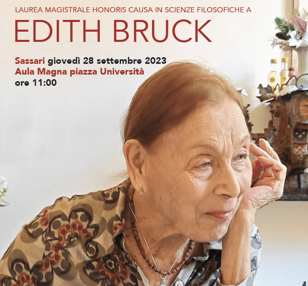  Sassari – Laurea Honoris Causa alla scrittrice Edith Bruck