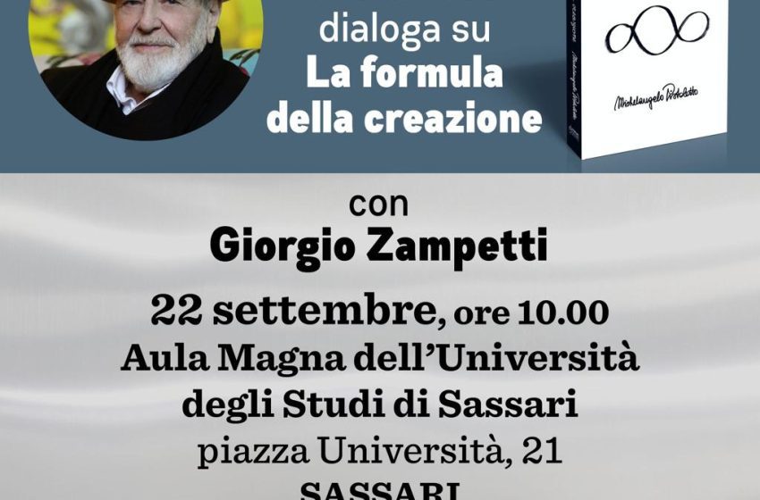  Sassari – Università e Legambiente insieme per il libro “La Formula della Creazione” di Michelangelo Pistoletto