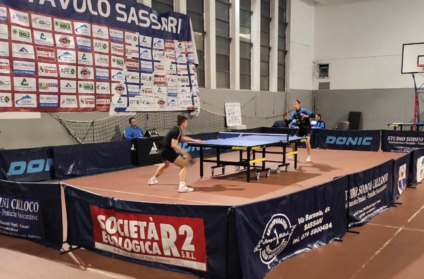  Tennistavolo Sassari: la A2 maschile perde contro Torino, la A2 femminile vince a Enna