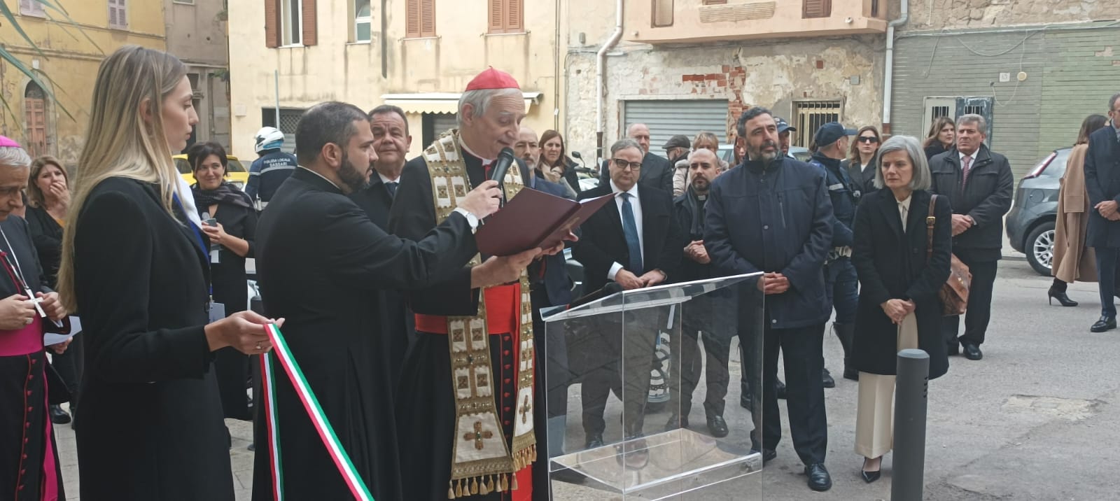 Inaugurazione Edificio Largo Porta Nuova  Sassari