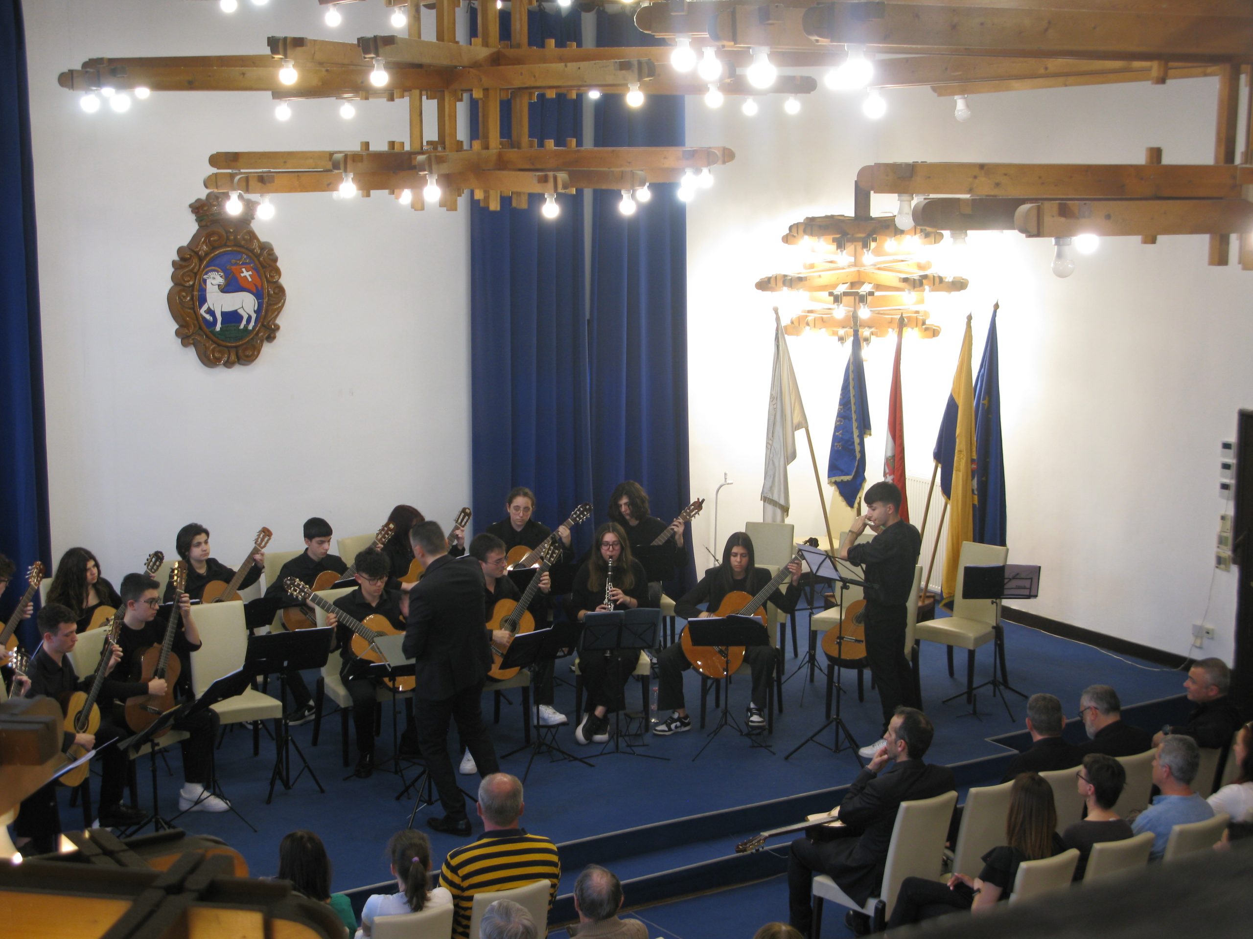 L'ensemble di chitarre del Liceo Musicale Azuni al Gitarzenekari Festival di Budapest - foto 1