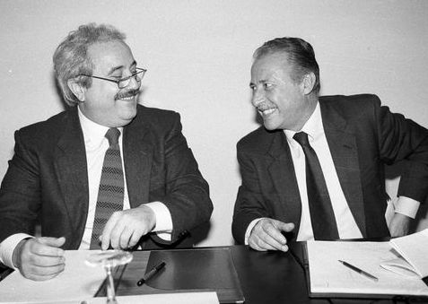 Paolo Borsellino e Giovanni Falcone