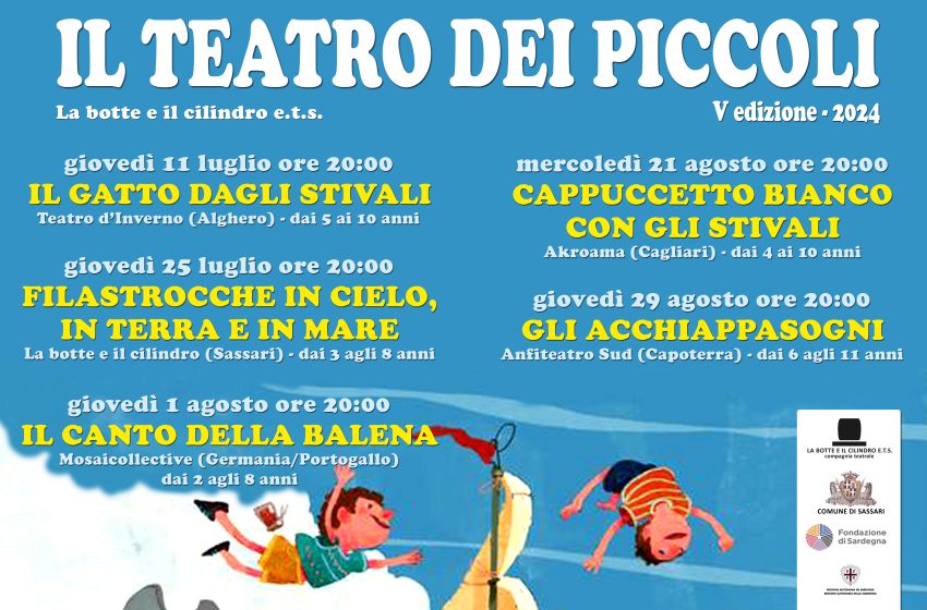  Ritorna al teatro Astra la rassegna estiva “Il teatro dei piccoli”