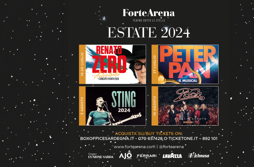  Forte Arena, Al via il palinsesto per l’estate 2024 con il primo sold-out