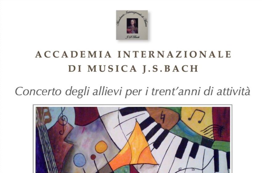  Concerto del Trentennale per l’Accademia J.S.Bach