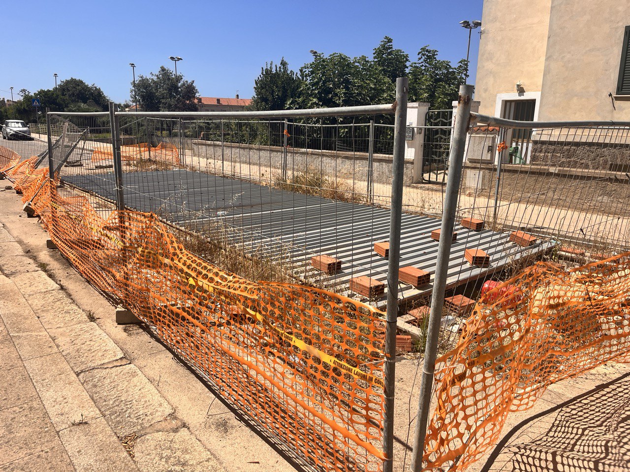 Porto Torres "Lavori recenti in via Ponte Romano"