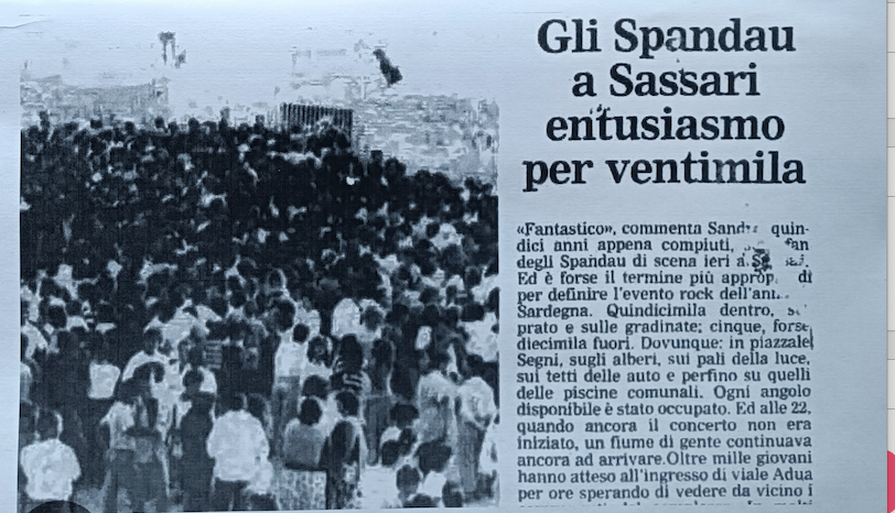  L’eco dei favolosi anni ’80: il concerto di Tony Hadley e il ricordo degli Spandau Ballet a Sassari