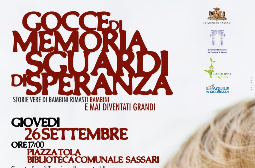  Sassari – Presentazione del libro “Un giorno alla volta, un’ora alla volta”