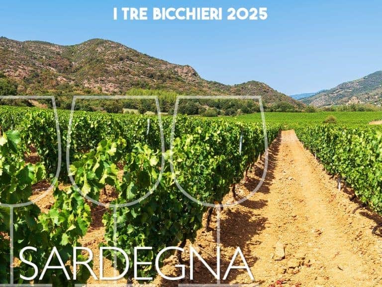 Tre bicchieri Sardegna 2025