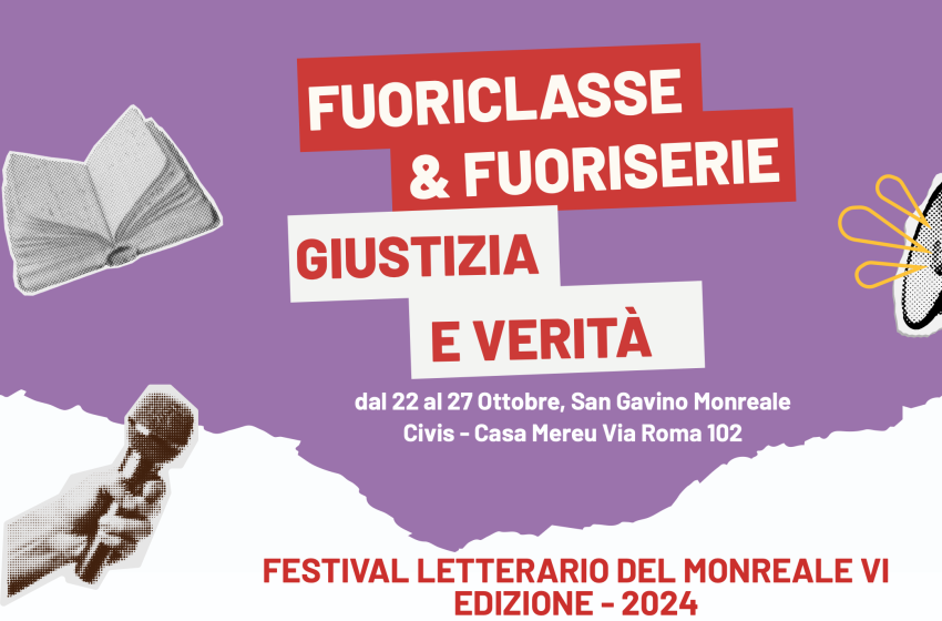  Prosegue il Festival Letterario del Monreale